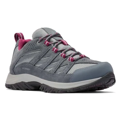 Imagen de Columbia Crestwood, Zapatos para senderismo Mujer, Azul Zinc X Dark Fuchsia, 38 EU