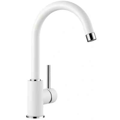 Imagen de BLANCO 526145 Grifo Fregadero de Cocina Granito caño Fijo Mida negro 526145, Silgranito Negro, Hochdruck