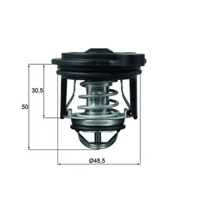 Imagen de MAHLE ORIGINAL TI 246 50 Termostato, refrigerante con junta FORD: FIESTA 6, 7