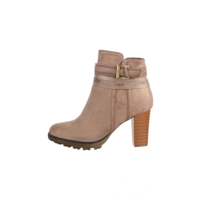 Imagen de Elara Botines para Mujer Chunkyrayan Caqui 2018 C292 1 Khaki 42