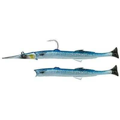 Imagen de Savage Gear 3D Needlefish Pulsetail 23cm 55g Sinking Blue (2+1pcs) Señueo de mar