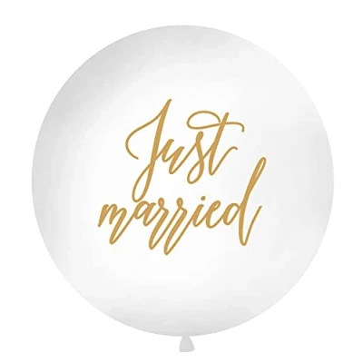 Imagen de Yesido.cloud Globo Gigante Just Married 1 MT