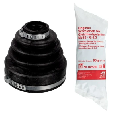 Imagen de FEBI BILSTEIN 173033 Fuelle Palier lado de engranaje, Eje delantero NBR (caucho nitril butadieno) RENAULT: LAGUNA 3, Espace 5, MEGANE 3 Grandtour