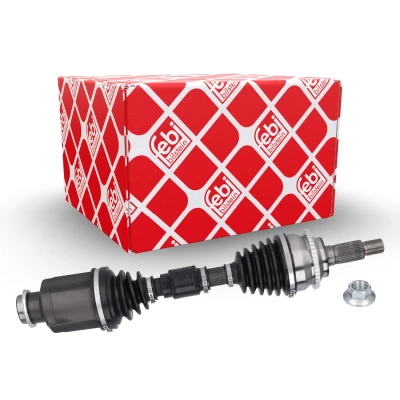 Imagen de FEBI BILSTEIN 183832 Árbol de transmisión Eje delantero, derecha con tuerca MAZDA: 6 Wagon, Hatchback, Berlina