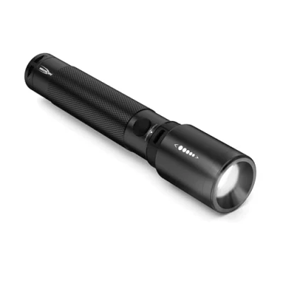 Imagen de Ansmann 1600 0150 Future T400FR Linterna LED con Correa de Mano (400 LM, 143 g), 5 W, Negro, 16.84 x 3.2 cm