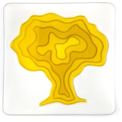 Imagen de Style de Vie cuenco para aceite oliva, salsa o salsa, modelo árbol, cerámica, con caja regalo