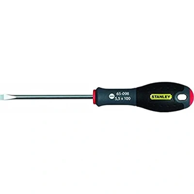 Imagen de STANLEY 1 65 098 Destornillador plano FatMax mecanico 5,5 x 100 mm