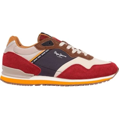 Imagen de Pepe Jeans London LINK Zapatillas, Hombre, Talla: 40, red dahlia Zapatos
