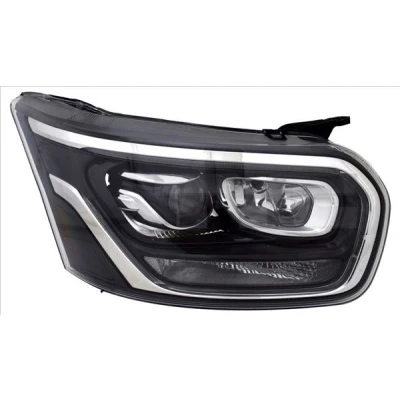 Imagen de TYC 20 19091 06 2 Faros derecha D5S, H11, LED negro con luz diurna, estática para curvas circulación por la electromotor