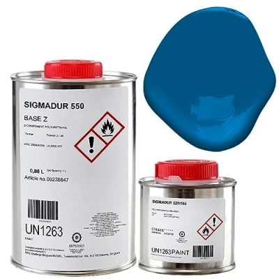 Imagen de pintura de poliuretano para barcos, yates, kayaks BLAZKITNA 1L, anticorrosiva, bañera