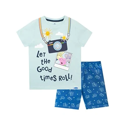 Imagen de Peppa Pig Pijama para Niños George Azul 6 7 años