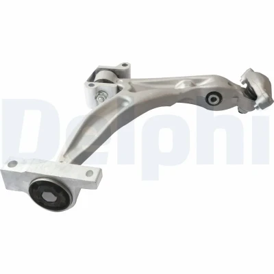 Imagen de DELPHI TC8933 Barra oscilante, suspensión de ruedas con rótula suspensión/carga izquierda, debajo, delante Brazo oscilante transversal Aluminio