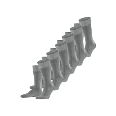Imagen de Falke Happy 6PACK Everyday Casual Calcetines, Hombre, Talla: 39 42, Light greymel