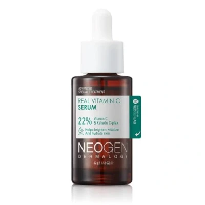 Imagen de DERMALOGY by NEOGENLAB Real Vitamin C Serum 1.12 oz (32g) Suero iluminador y revitalizante con 22% de ácido ascórbico puro, ferúlico, zinc niacinamida Cuidado la piel coreano