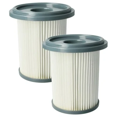 Imagen de vhbw Set de 2x filtros compatible con Philips FC8710, FC8716, FC8047, FC8712/01, FC8714, FC8720 aspiradora Filtro HEPA antialérgico