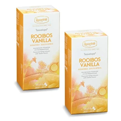Imagen de ronne feldt de teav Elope 2 unidades rooibos Vanilla Aroma tisierter Tisana x 25 1,5g teebtl.