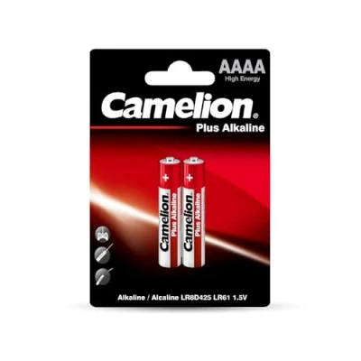Imagen de Camelion LR61 BP2 Single Use Battery AAAA Alcalino 1,5 V Pilas (Single Battery, AAAA, Alcalino, Cilíndrico, V, 2 Pieza(s))