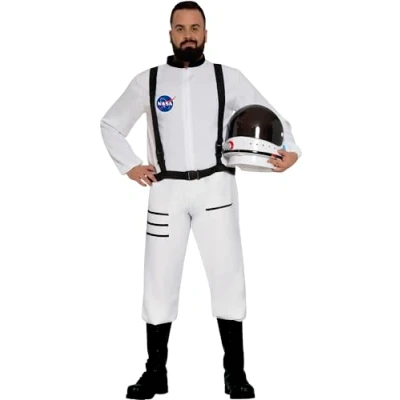 Imagen de FIESTAS GUIRCA, S.L. Disfraz de Astronauta Blanco para Hombre L