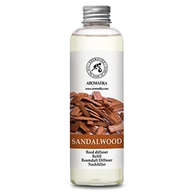 Imagen de Recambio de Santal 200ml Relleno Difusor Difusores Aromáticos Ambientador Perfumado Fragancia para Habitación Sándalo