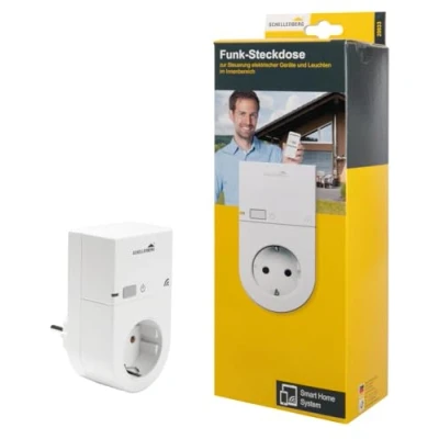 Imagen de Schellenberg 20033 Enchufe de radiocontrol para interiores