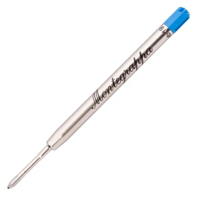 Imagen de Recambio Montegrappa para bolígrafo Blue Medium Grabado gratuito