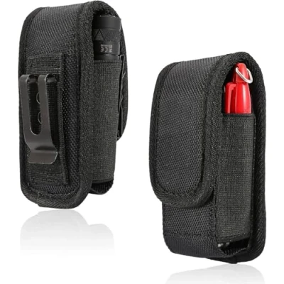 Imagen de Adfuenom funda multiherramienta EDC organizador de cinturón para herramientas Wave Plus Wingman Surge Magnetic Closure Pouch, Tactical Pocket Knife Holster, Negro
