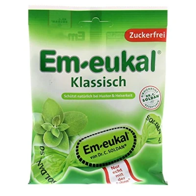 Imagen de Em eukal cough sweet classic sin azúcar 5 pack (5 x 75 g)