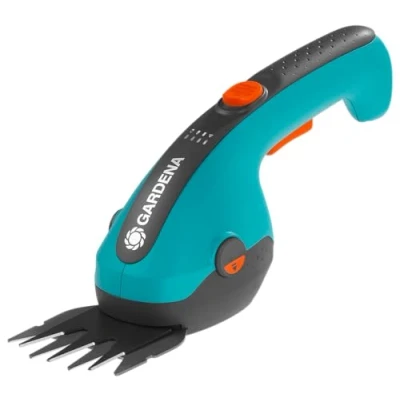 Imagen de Gardena Tijeras cortacésped a batería ClassicCut Li: para Bordes, Ancho de Corte 8 cm, Mango ergonómico con indicador LED, Cuchillas fáciles Cambiar (9884 20)