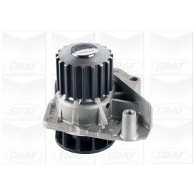 Imagen de GRAF PA1200 Bomba de agua 19 con junta mecánico Plástico 56,2mm para accionamiento correa trapecial PIAGGIO: Porter Furgón