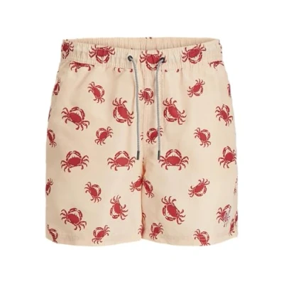 Imagen de JACK&amp;JONES PLUS Jpstfiji Jjswim AOP Ss24 LY Pls Bañador Corto, Apricot Ice, 48 para Hombre