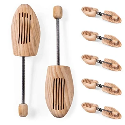 Imagen de Blumtal 2 Pares Hormas para Zapatos Horma de Hecha Madera Real Hombres y Mujeres, Trasnpirable, 40/41