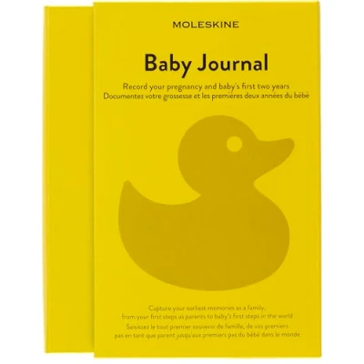 Imagen de Moleskine Baby Journal, Theme Notebook Hardcover for Annotating and Remembering The First Two Years of Your Child&#039;s Life Large Size 13 x 21 cm 400 Pages