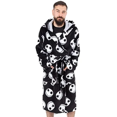 Imagen de Disney la pesadilla antes de Navidad vestido vestir para hombre negro PJS alb L