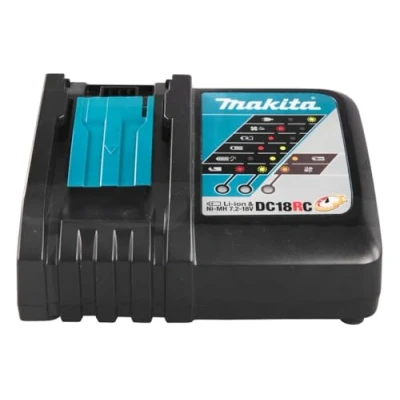 Imagen de Makita Cargador Rápido Makstar Dc18Rc Li Ion Ni Mh 9.6 A 18V