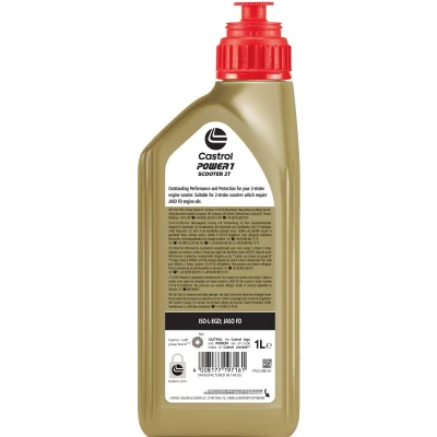 Imagen de Castrol POWER1 Scooter 2T Aceite de Moto 1L