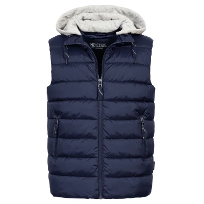 Imagen de Indicode Jeans Stockton Chaleco, Hombre, Talla: Medium, Navy