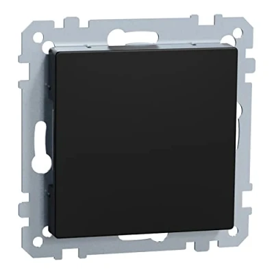 Imagen de Merten Cubierta ciega, negro mate, sistema M, IP20, MEG4075 0403