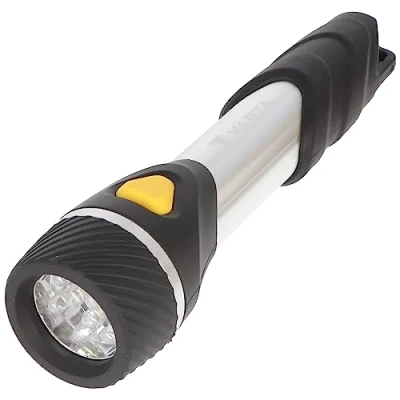 Imagen de VARTA Day Light 16632101421 Linterna Multi LED F20. 9 LEDs de 5 mm, 40 Lumens, 29m Alcance, 2 x AA Incluidas