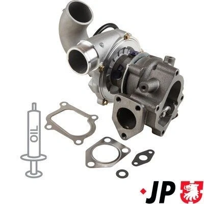 Imagen de JP GROUP 3517400300 Turbocompresor de gases escape incl. kit juntas HYUNDAI: H 1 Furgón, / Starex MPV