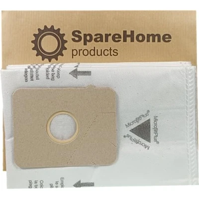 Imagen de SpareHome® 10 Bolsas de alto rendimiento compatibles con aspiradores Ufesa, Bosch y Siemens