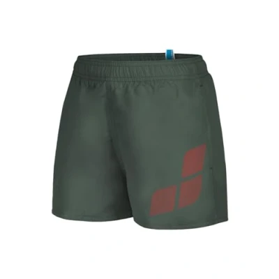Imagen de Arena Boys&#039; Beach Short Logo R, Pantalones Cortos de Playa Niños, Sage Fluo Red,