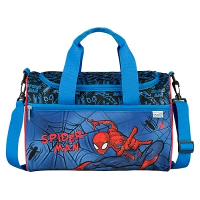 Imagen de Scooli Marvel Spider Man Bolsa de Deporte para niños 23 x 35 16 cm Amplio Compartimento Principal Bandolera Ajustable Accesorios la Escuela