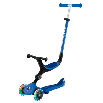 Imagen de Patinete Go Up Active Luces Navy Blue Globber