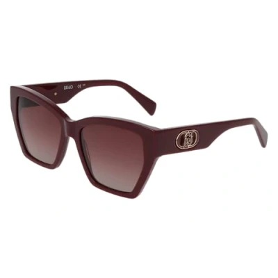 Imagen de Liu Jo Mujer LJ815S 601 Gafas de sol Acetato Burdeos Cuadrada Normal Sombreado