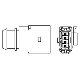 Imagen de MAGNETI MARELLI 466016355045 Sonda lambda térmico 4 VOLKSWAGEN: GOLF 5, 6, Passat B6 Berlina, AUDI: A3 Hatchback, A6 C6 Sportback