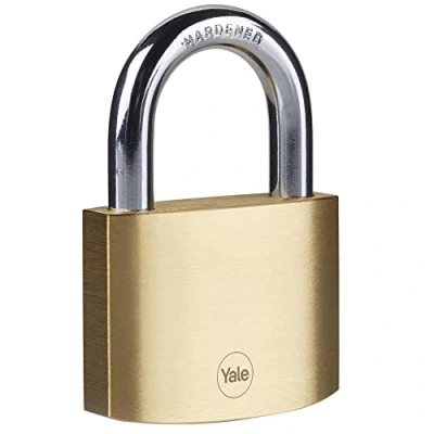 Imagen de Yale Y110B/60/132/1 Candado de Seguridad Latón, Dorado, 60 mm