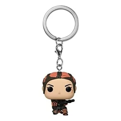 Imagen de Funko Pop! Keychain: Star Wars Book of Boba Fett Fennec Shand Wars: The Minifigura de Vinilo Coleccionable Llavero Original Relleno Calcetines Idea Regalo