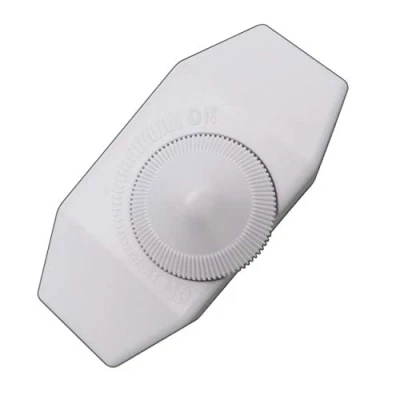 Imagen de regulador de intensidad LED 1 a 60 W (cable regulable), regulable para bombillas regulables, corriente, sin ruido (transparente)