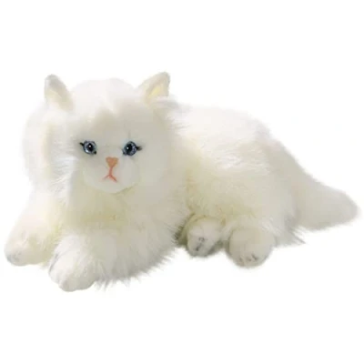 Imagen de Carl Dick Peluche Gato Persa Blanco Felpa, 30cm 3199
