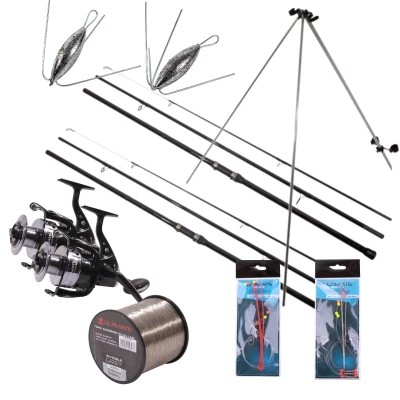 Imagen de Ultimate BeachForce Strandhengel Set 5.00m Kit para pesca de mar